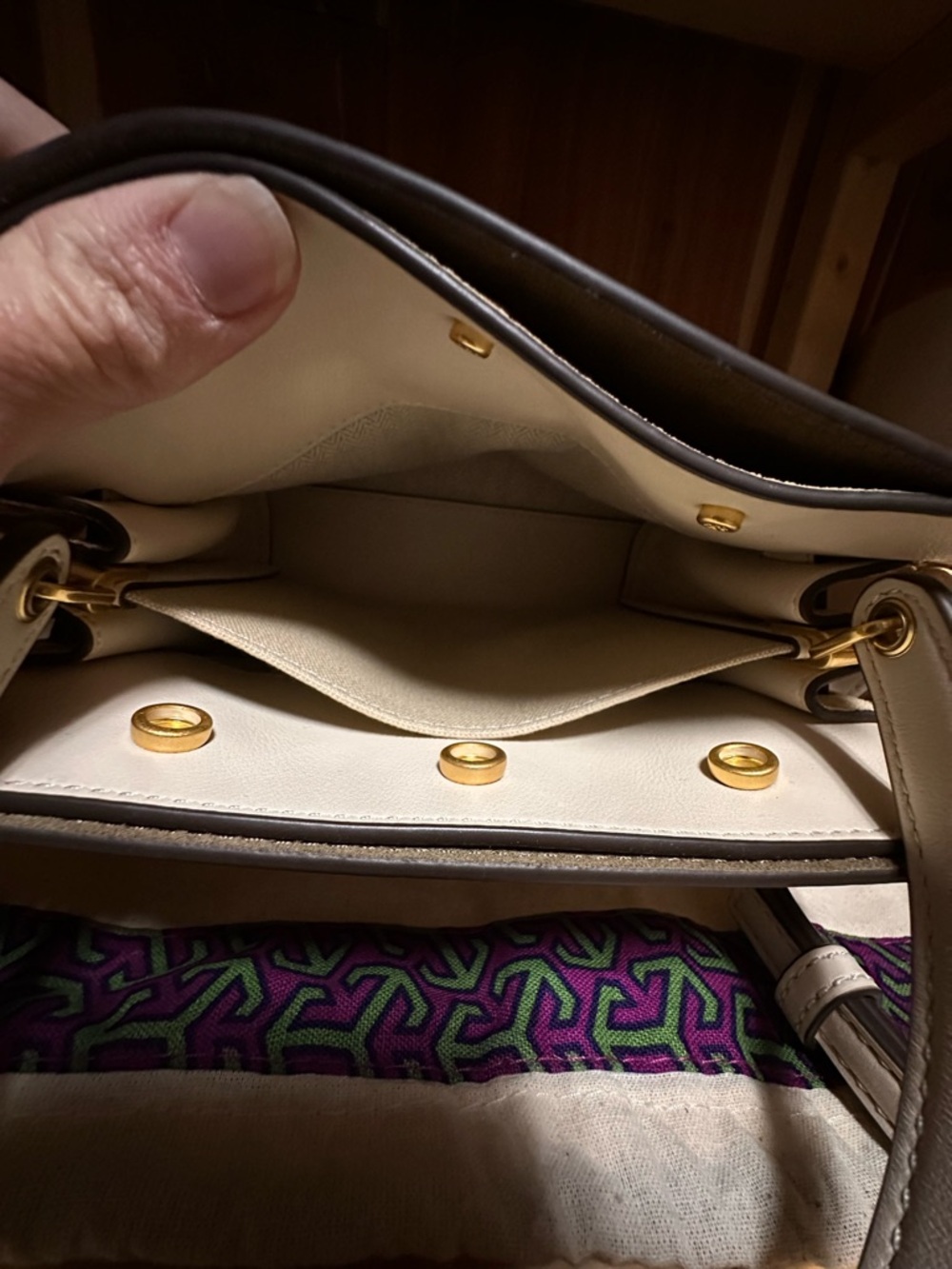 TORY BURCH PETITE LEE RADZIWILL DOUBLE BAG - Picture 3 of 8
